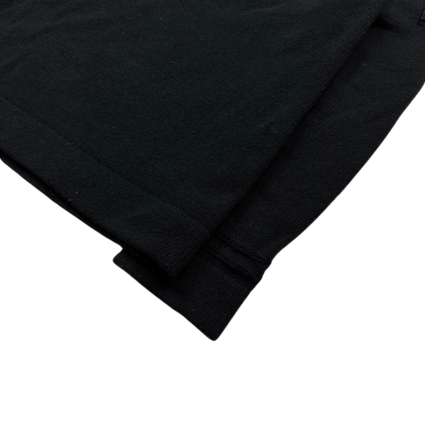 Stone Island 2018 Black Wool Crewneck Jumper - Medium