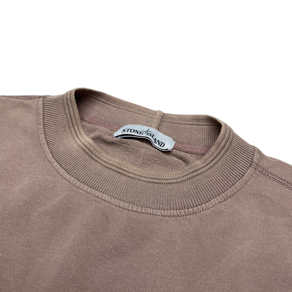 Stone Island 2016 Dusty Pink Reflective Sweatshirt