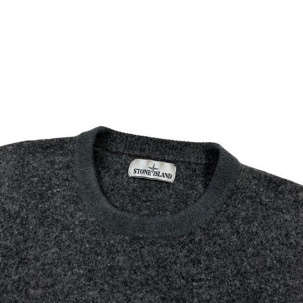 Stone Island 2019 Grey Wool Crewneck Knit - XL