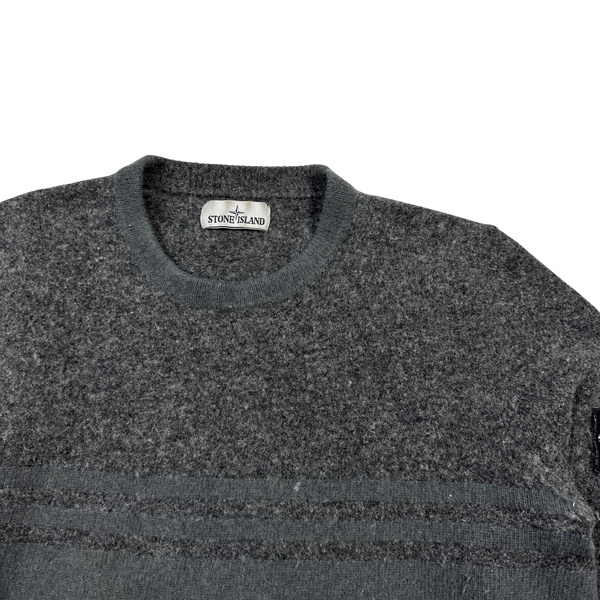 Stone Island 2019 Grey Wool Crewneck Knit - XL