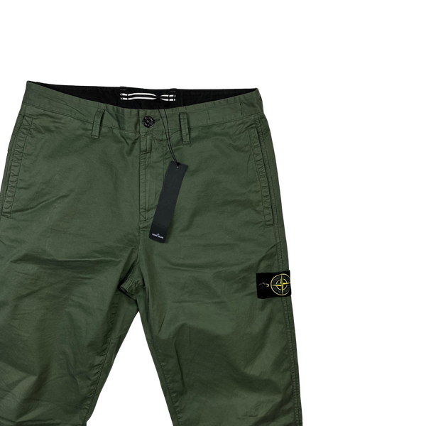 Stone Island 2021 Green RE Cargo Trousers - 30"