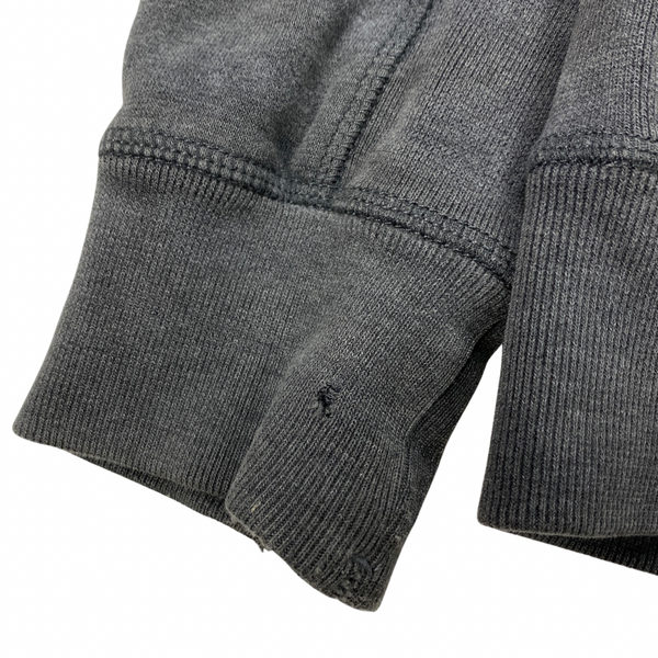 Stone Island Dark Grey Zipped Hoodie