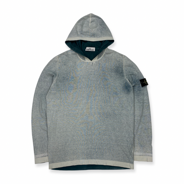 Stone Island Hand Sprayed Knitted Hoodie
