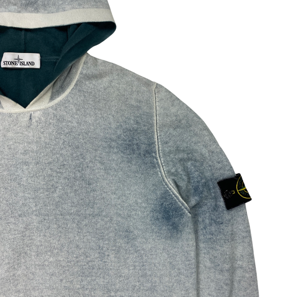 Stone Island Hand Sprayed Knitted Hoodie