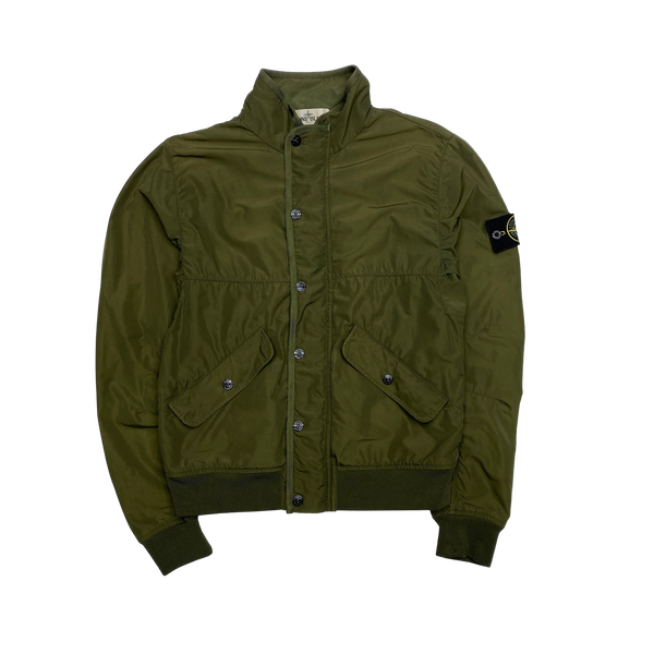 Beach micro on sale jersey bomber jacket