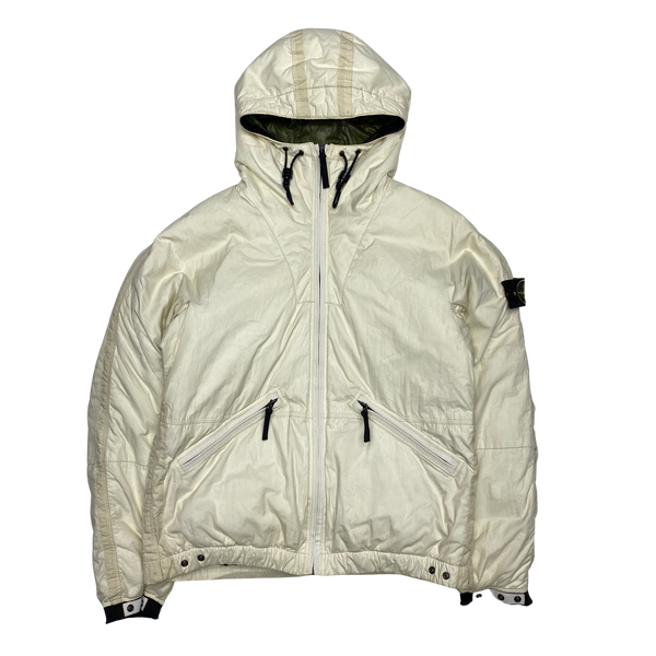Stone Island Cream Down Filled Puffer Jacket