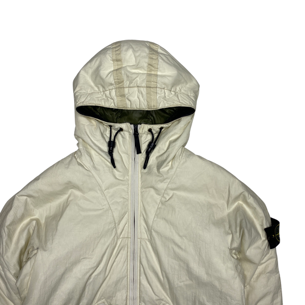 Stone Island Cream Down Filled Puffer Jacket
