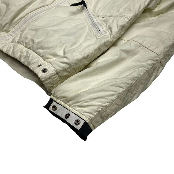 Stone Island Cream Down Filled Puffer Jacket