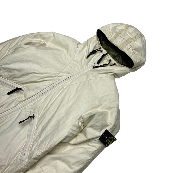 Stone Island Cream Down Filled Puffer Jacket