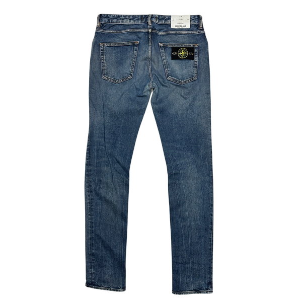 Stone Island 2017 SK Light Blue Denim Jeans