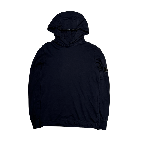 CP Company Navy Pullover Lens Viewer Hoodie