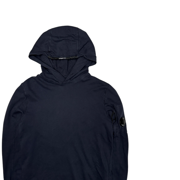 CP Company Navy Pullover Lens Viewer Hoodie