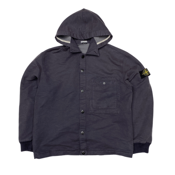 Stone Island Charcoal Grey Vintage Cotton Jacket
