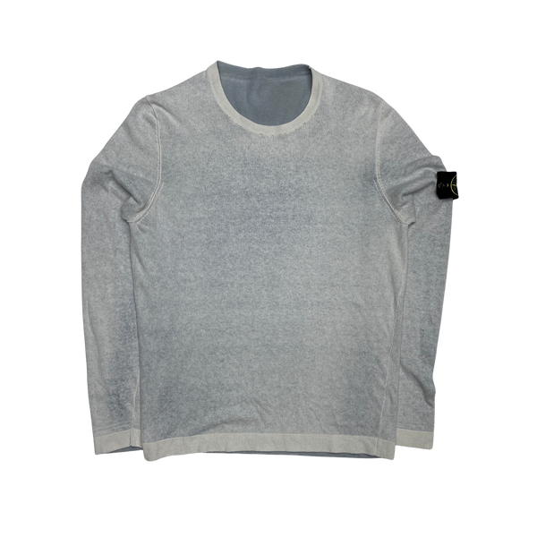 Stone Island Reversible Hand Sprayed Crewneck Jumper
