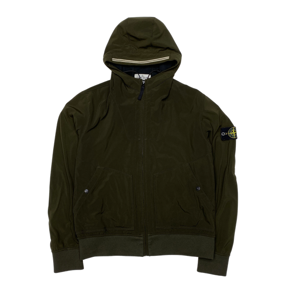 Stone Island 2012 Khaki Fleece Lined Soft Shell R Jacket
