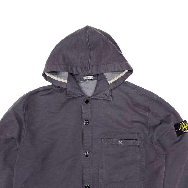 Stone Island Charcoal Grey Vintage Cotton Jacket