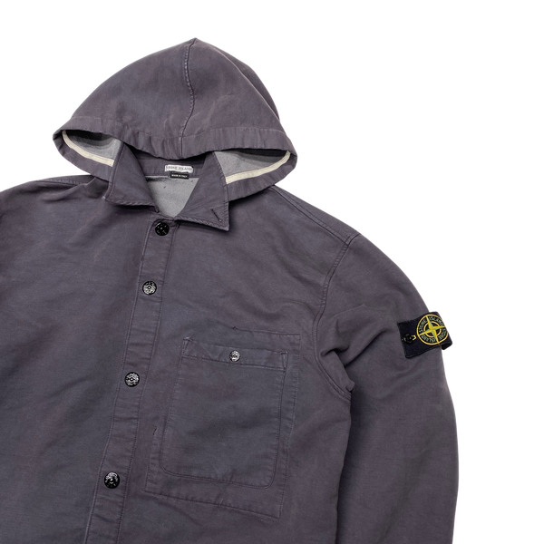 Stone Island Charcoal Grey Vintage Cotton Jacket