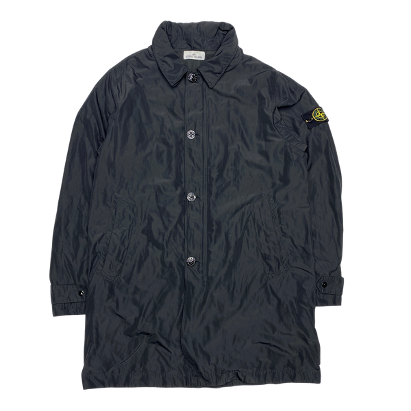 Stone Island 2017 Micro Reps Black Parka Rain Jacket