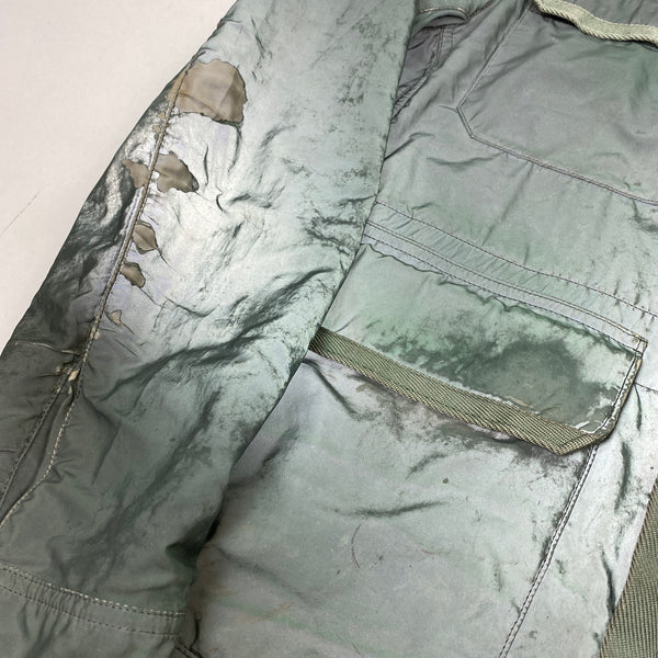 Stone Island Light Blue Liquid Reflective Field Jacket