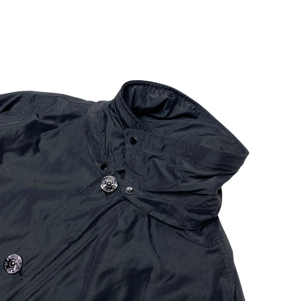 Stone Island 2017 Micro Reps Black Parka Rain Jacket