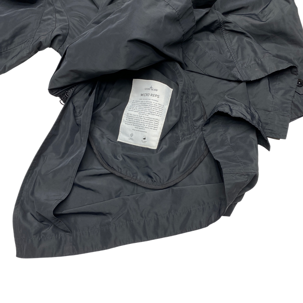 Stone Island 2017 Micro Reps Black Parka Rain Jacket