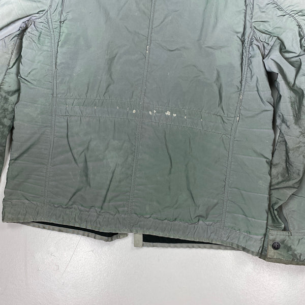 Stone Island Light Blue Liquid Reflective Field Jacket