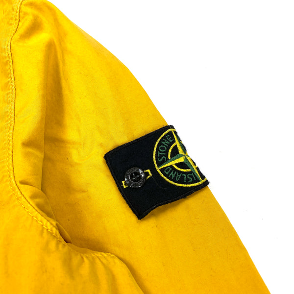 Stone Island 2019 Yellow Cotton Overshirt