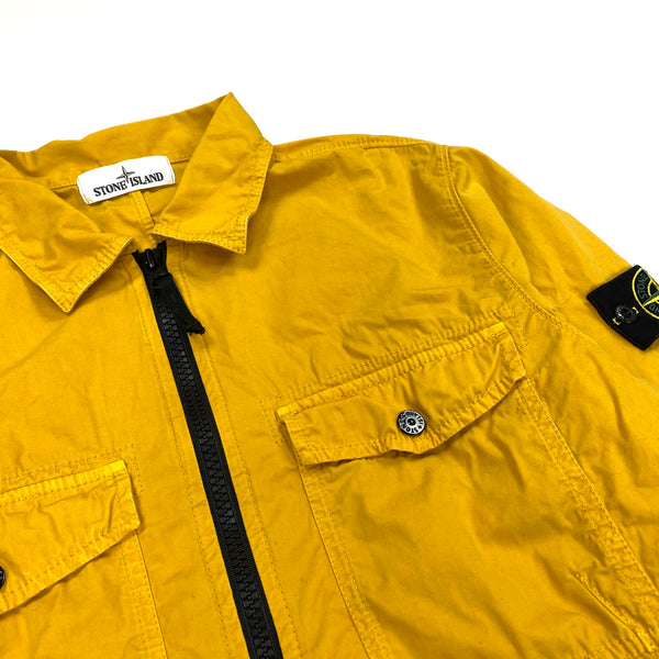 Stone Island 2019 Yellow Cotton Overshirt