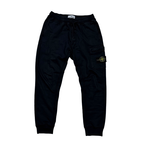 Stone Island Navy Cotton Joggers