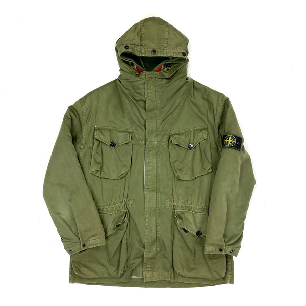 1993 Stone Island Raso Gommato jacket L