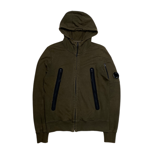 CP Company Khaki Lens Viewer Hoodie
