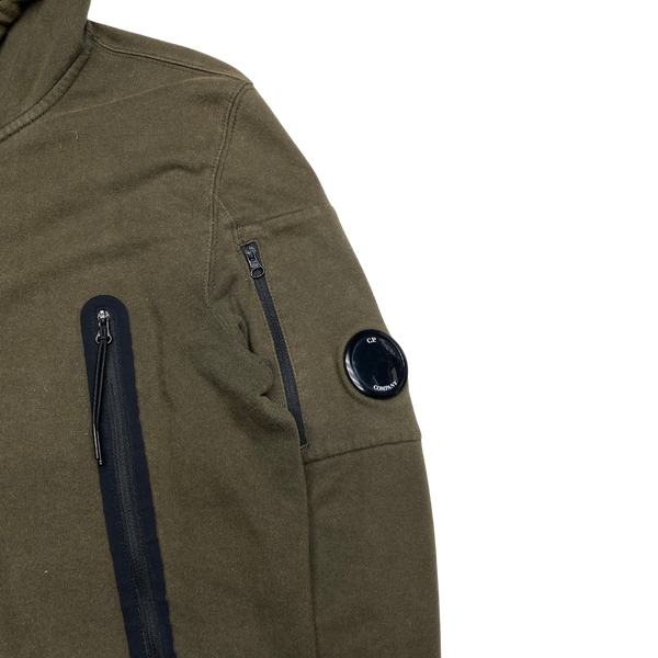 CP Company Khaki Lens Viewer Hoodie