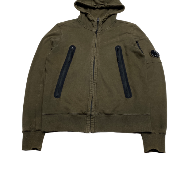CP Company Khaki Lens Viewer Hoodie