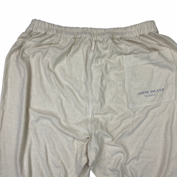 Stone Island Marina Vintage Reflective Cotton Joggers