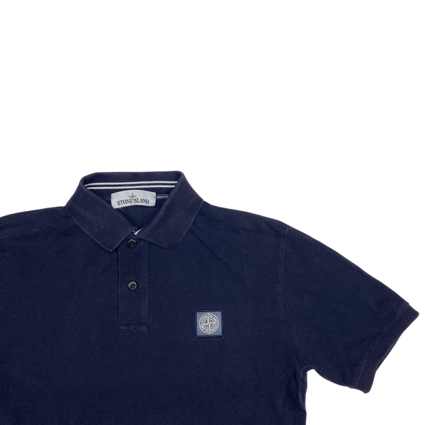 Stone Island 2018 Navy Cotton Polo Shirt