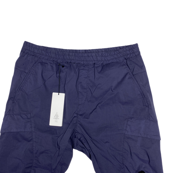 CP Company Navy 50 Fili Stretch Cargo Trousers