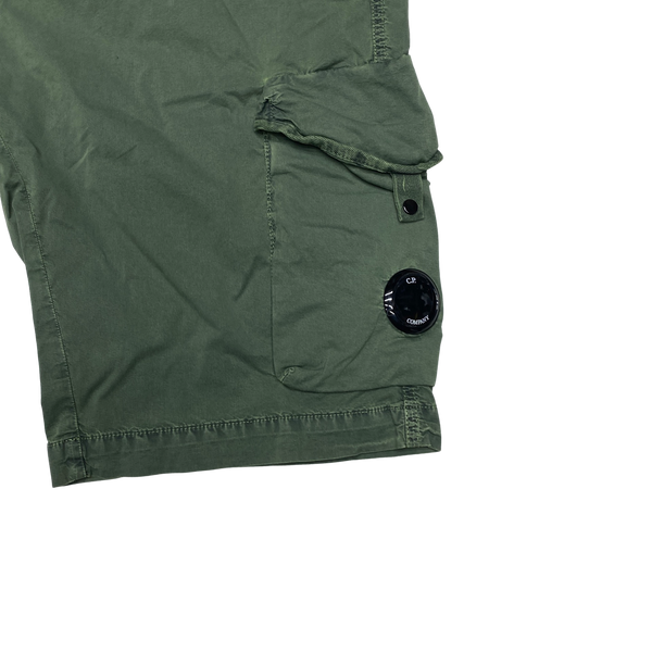CP Company Green Cargo Shorts