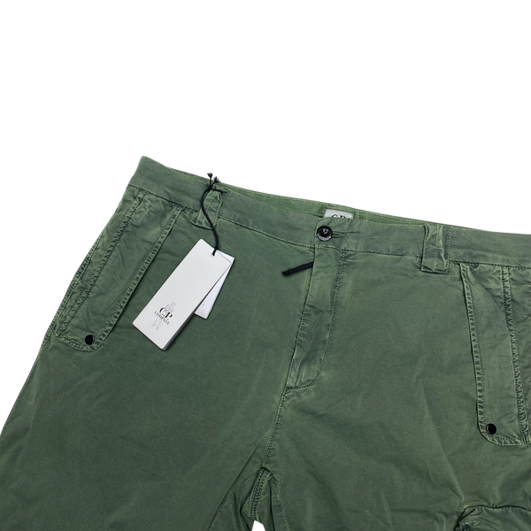 CP Company Green Cargo Shorts