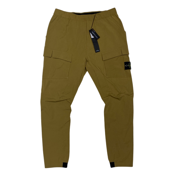 Stone Island Beige 2017 Stretch Cargo Trousers