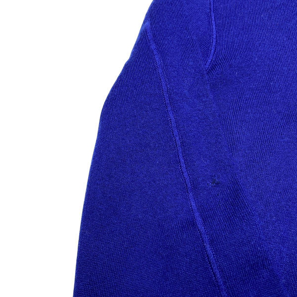 Stone Island 2012 Blue Lightweight Knitted Crewneck