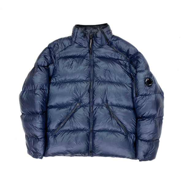 CP Company Dyed Down Navy Puffer Jacket