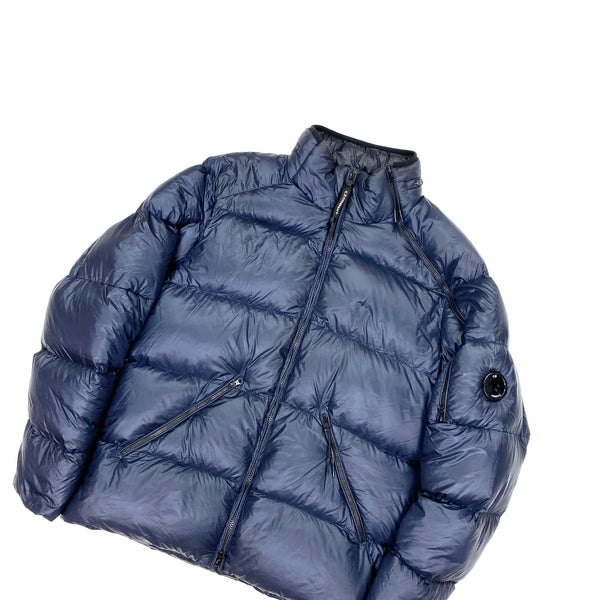 CP Company Dyed Down Navy Puffer Jacket