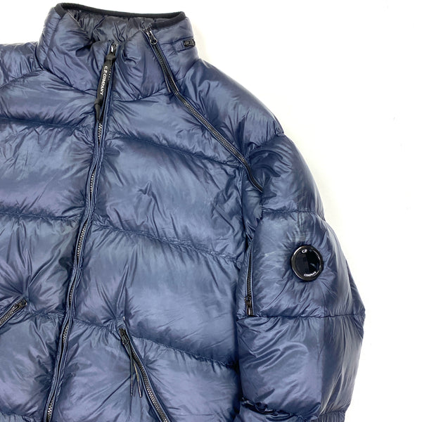 CP Company Dyed Down Navy Puffer Jacket