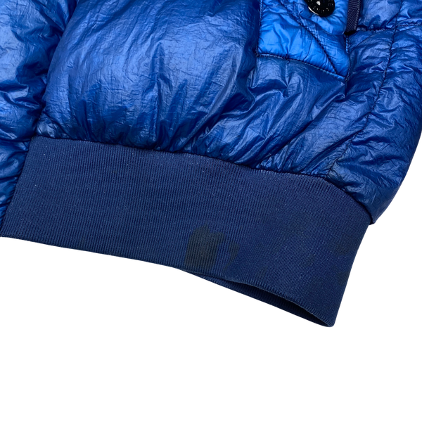 Stone Island Blue 2011 Garment Dyed Puffer Jacket