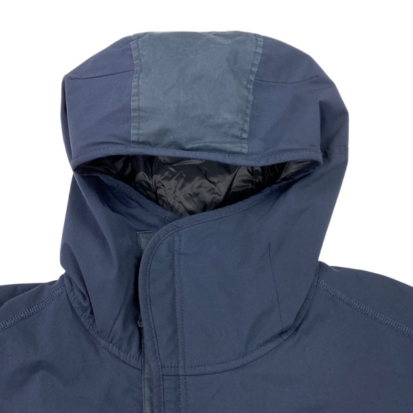 Stone Island Navy Primaloft Lined Soft Shell R Jacket