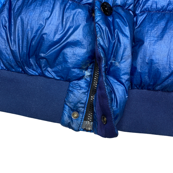 Stone Island Blue 2011 Garment Dyed Puffer Jacket