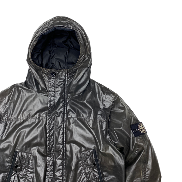 Stone Island 2011 Brown Colour Change Ice Down Jacket
