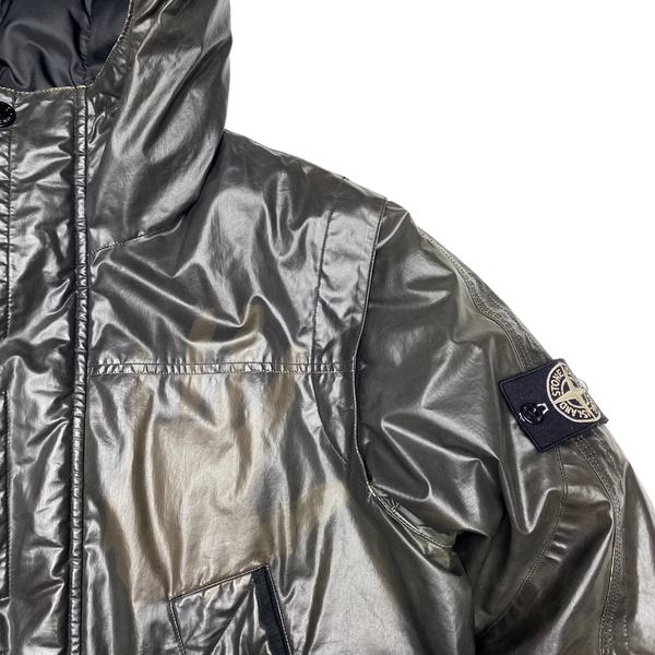 Stone Island 2011 Brown Colour Change Ice Down Jacket