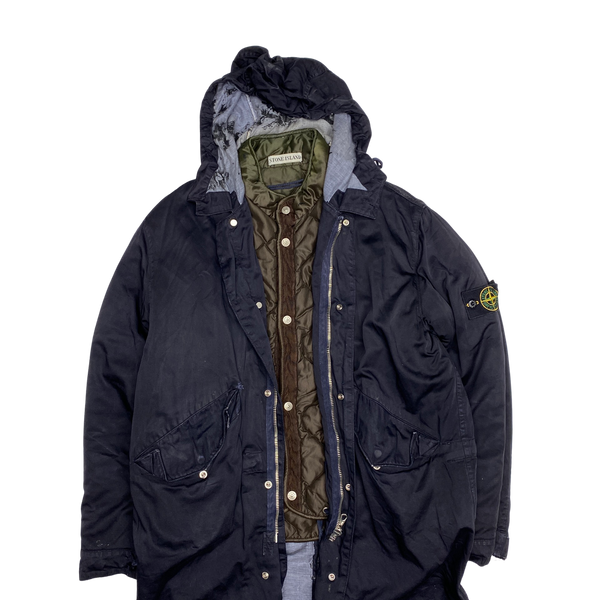 Stone Island Vintage AW/2000 Raso Dutch Rope Parka