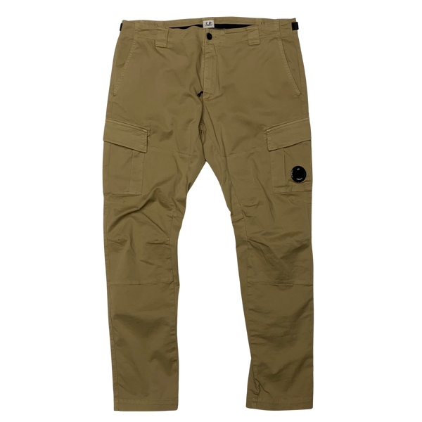 CP Company Thick Cotton Tapered Cargo Trousers